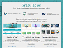 Tablet Screenshot of motioncube.pl